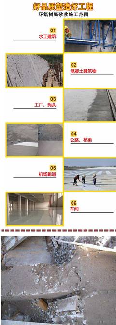 环氧树脂修补砂浆在巴中平昌工程中的应用 板柱露筋麻面修复与公路工程解决方案